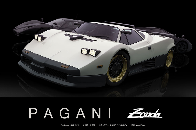 Illustration for article titled If a Zonda and a Countach had a cocaine baby